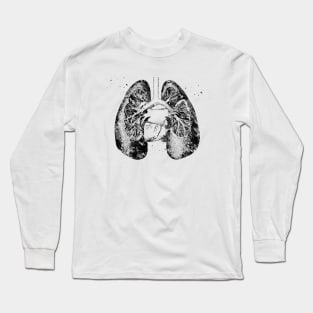 Lungs and Heart Long Sleeve T-Shirt